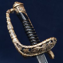 French M1854 Naval Officers Sword by Coulaux, Klingenthal 12